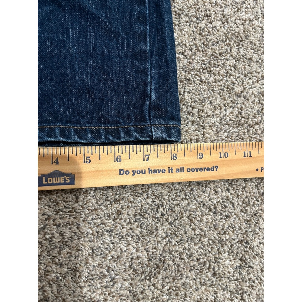 Cinch Mens Dark Wash Straight Leg Jeans Size 31x30 MB98034002 Silver Label - Picture 6 of 9